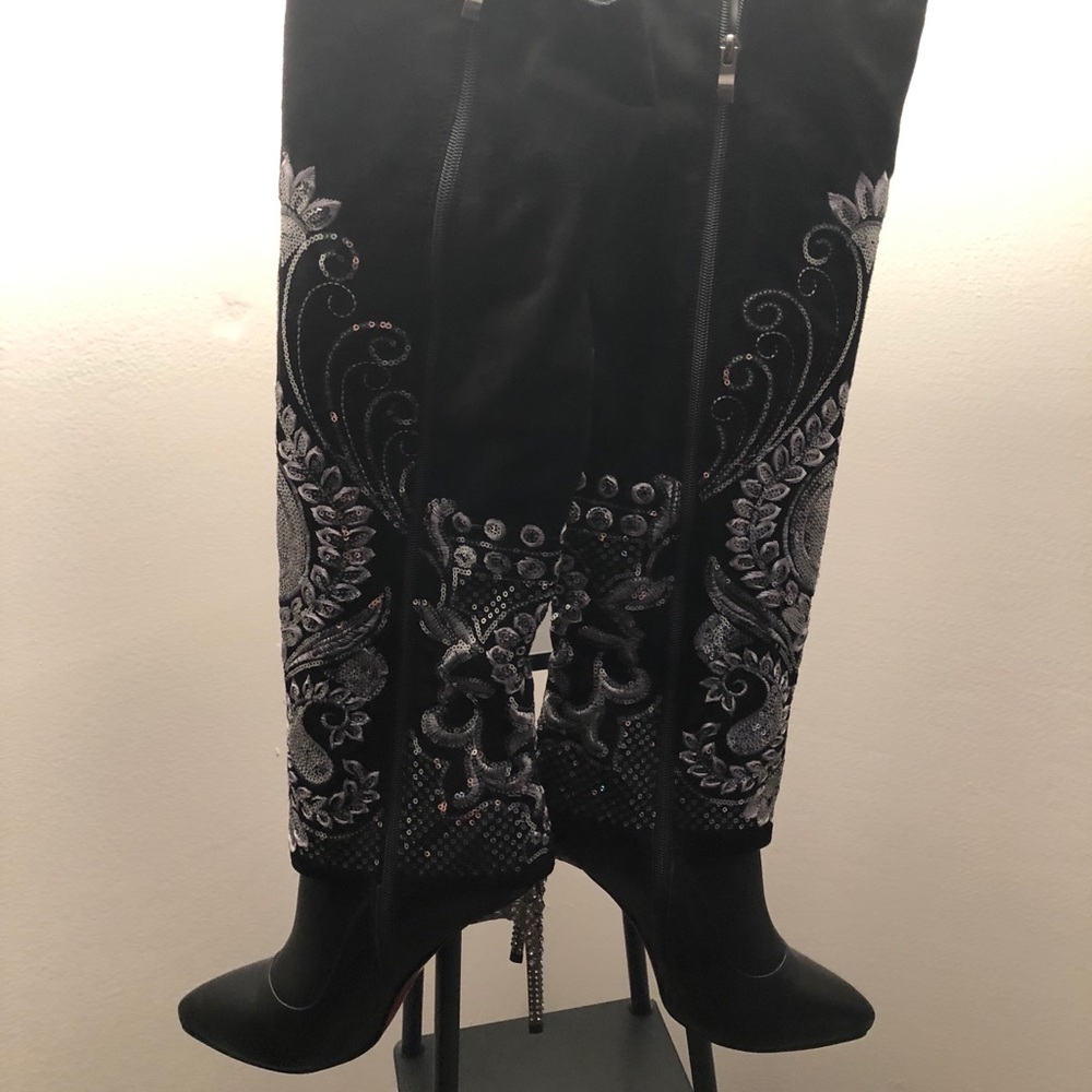 Hand made stiletto boots brand new! Size 8.5